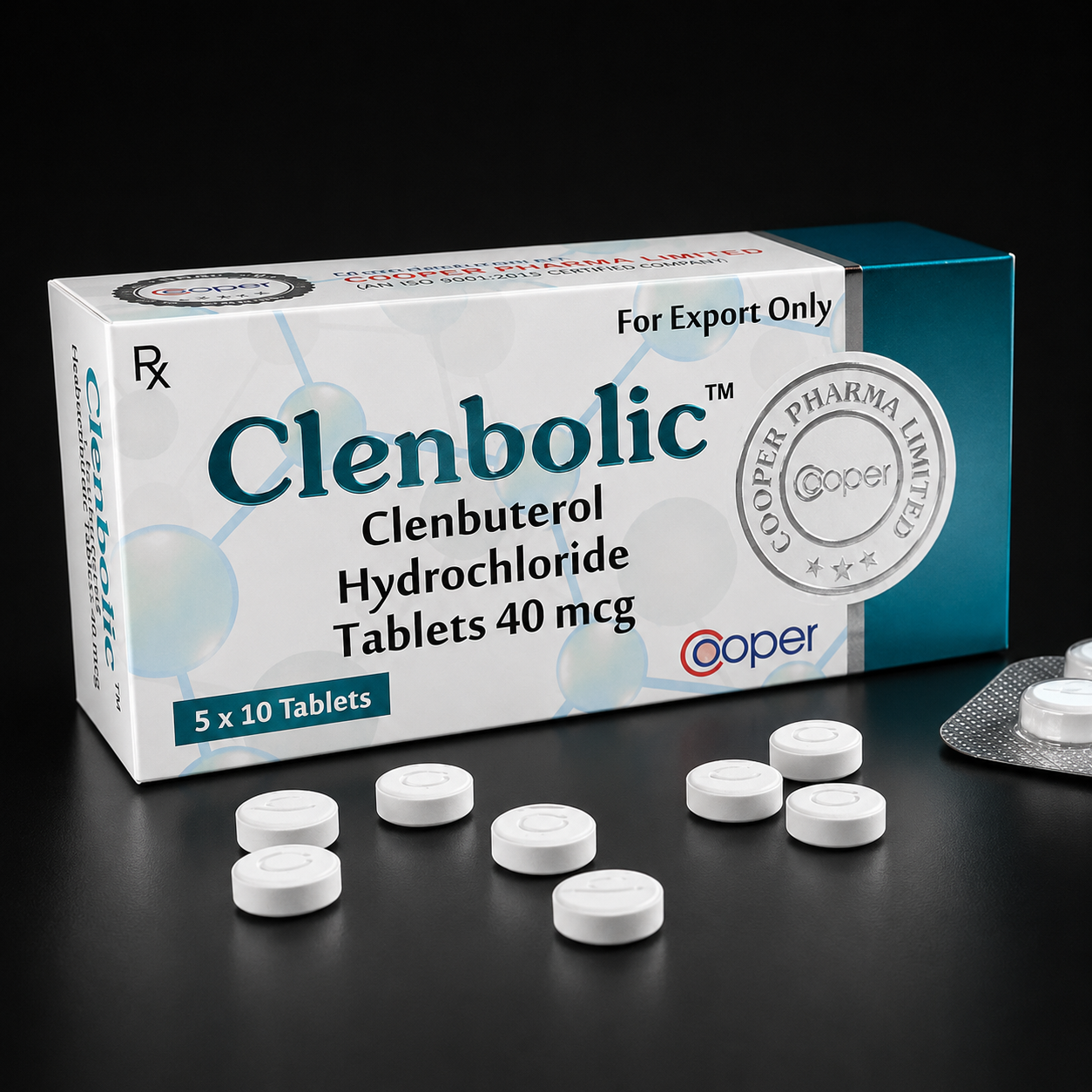 Clembuterol 40mcg 50caps