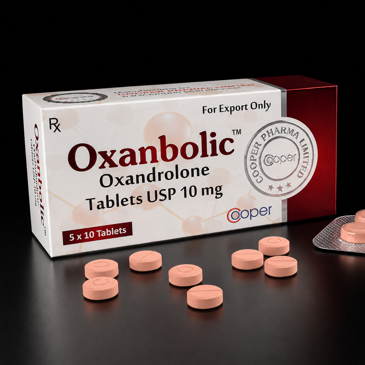 Oxandrolona 10mg 50caps
