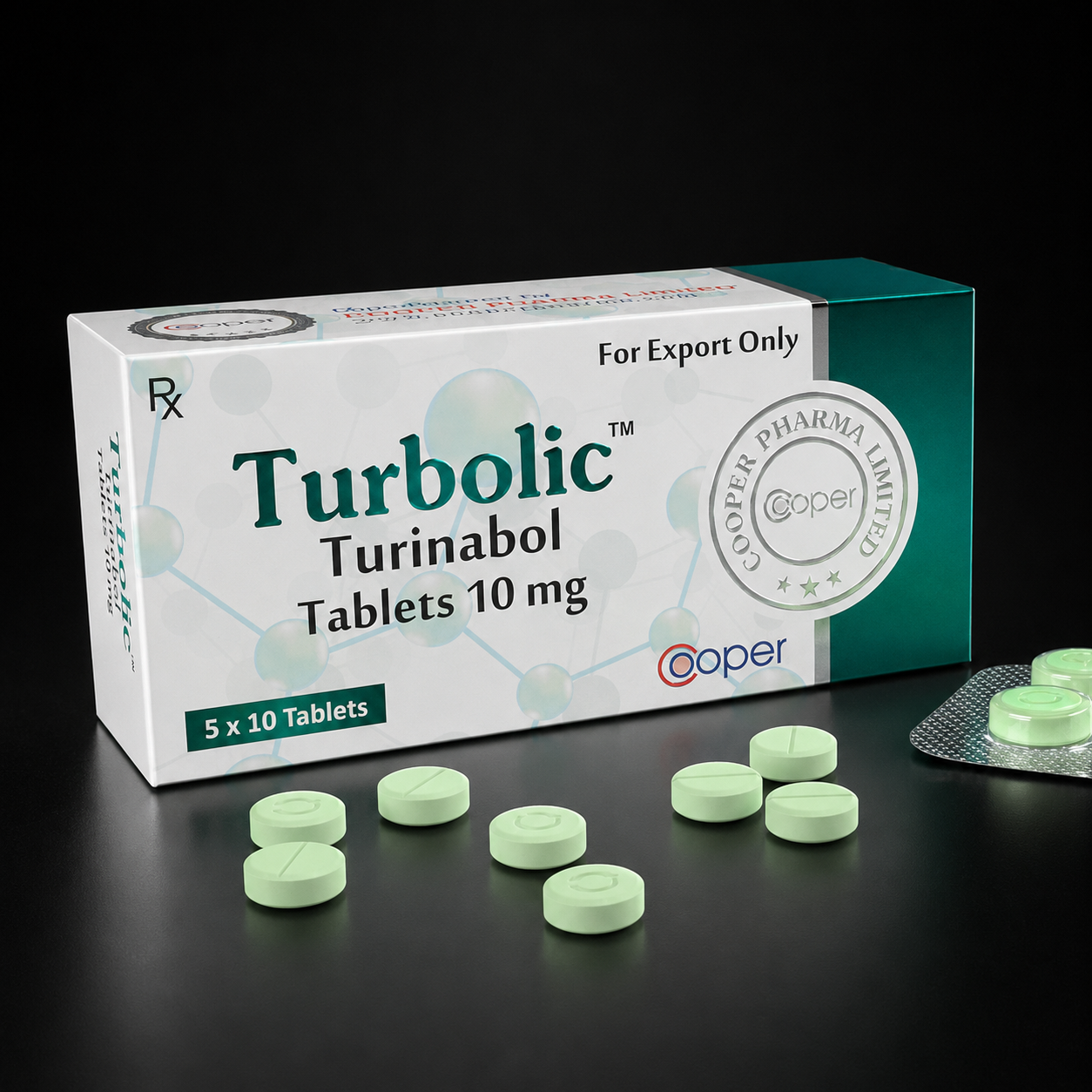 Turinabol 10mg 50caps